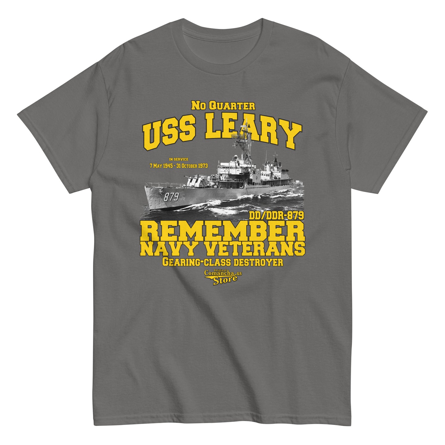 USS Leary DD/DDR-879 Destroyer T-shirt
