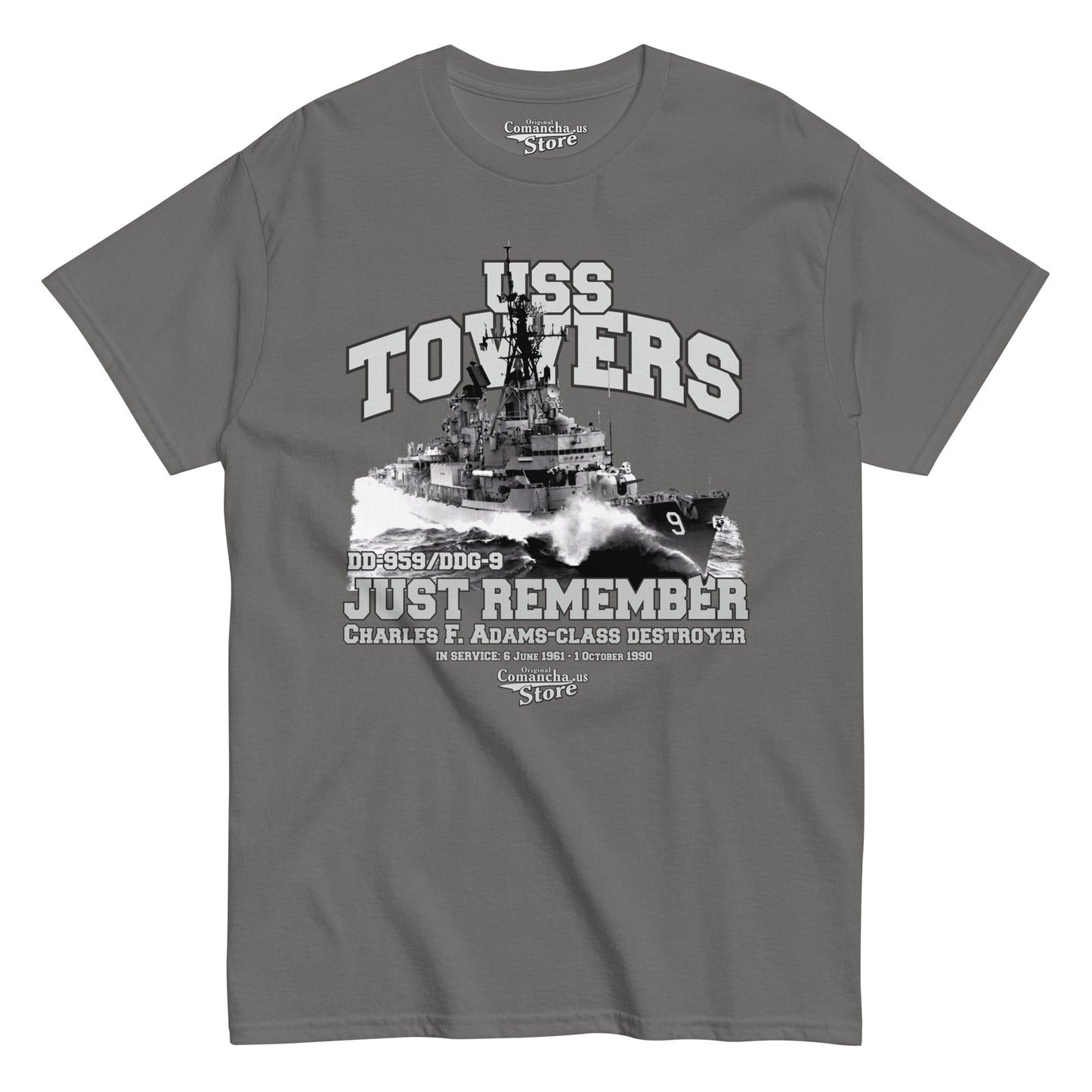 USS Towers DDG-9 T-shirt