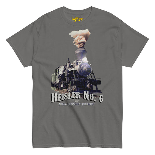 HEISLER N.o. 6 Steam Locomotive T-shirt