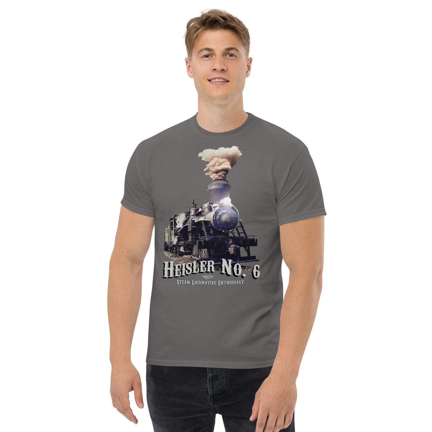 HEISLER N.o. 6 Steam Locomotive T-shirt