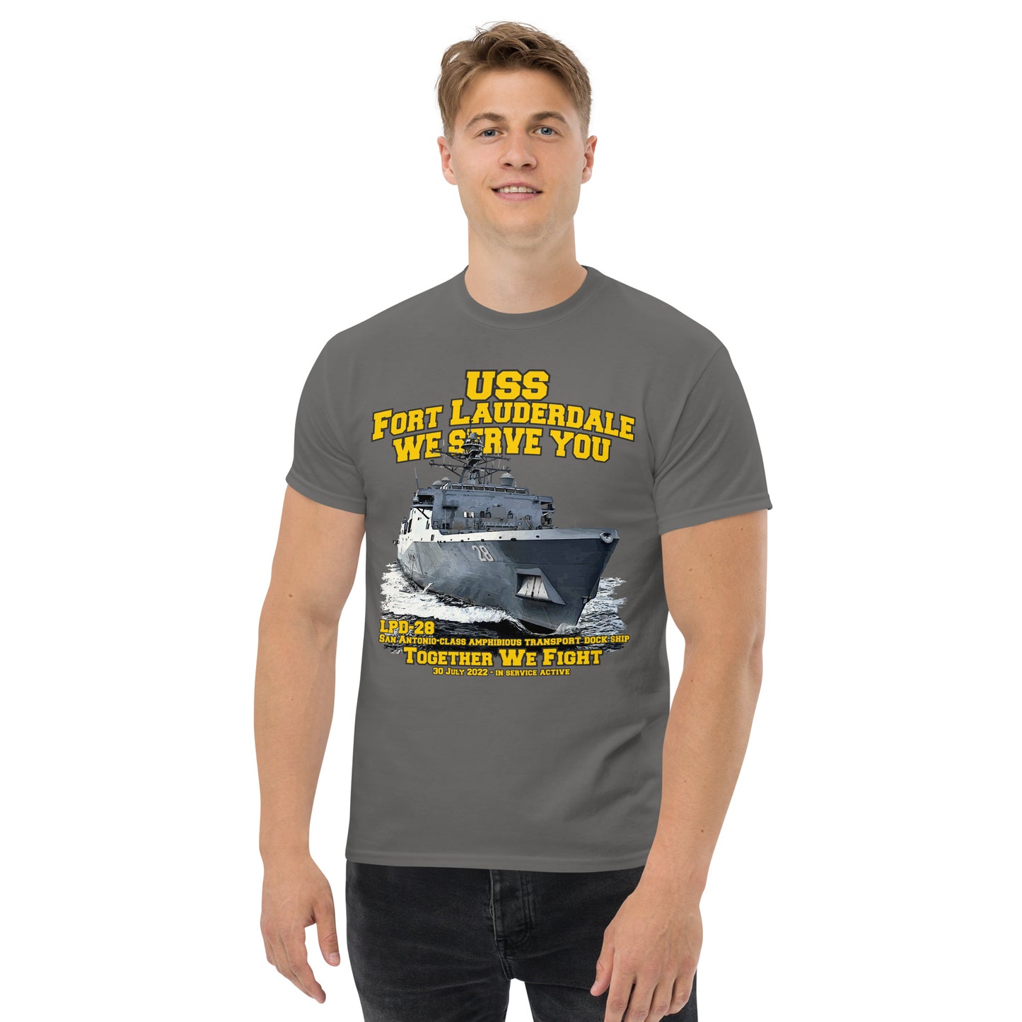 USS Fort Lauderdale LPD-28 t-shirt