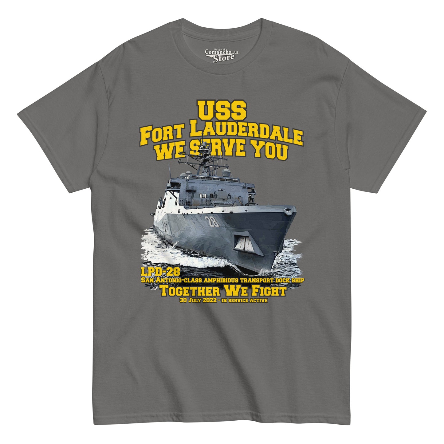 USS Fort Lauderdale LPD-28 t-shirt