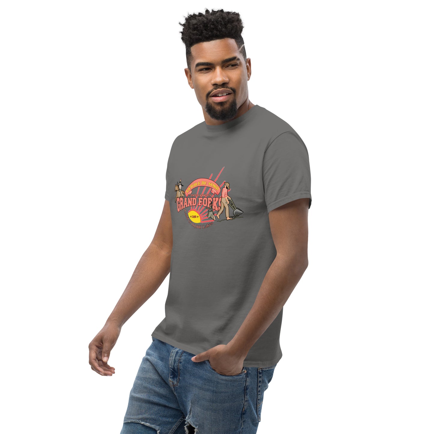 Grand Forks t-shirt,Minnesota t-shirt, Comancha Graphics,
