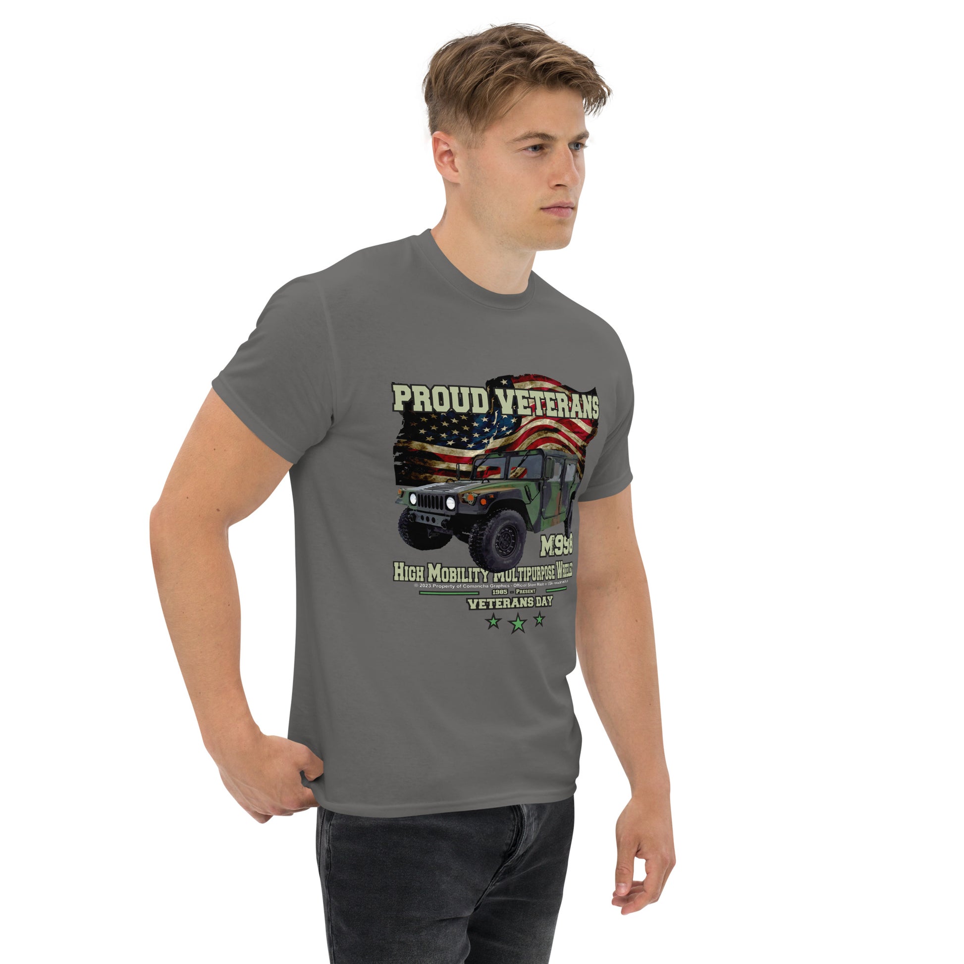 HMMWY COMBAT VETRANS T-Shirt,HMMWY t-shirt,Hamwy t-shirt,us army t-shirt,comancha,