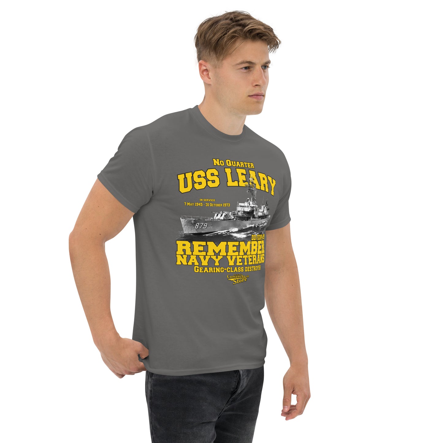 USS Leary DD/DDR-879 Destroyer T-shirt