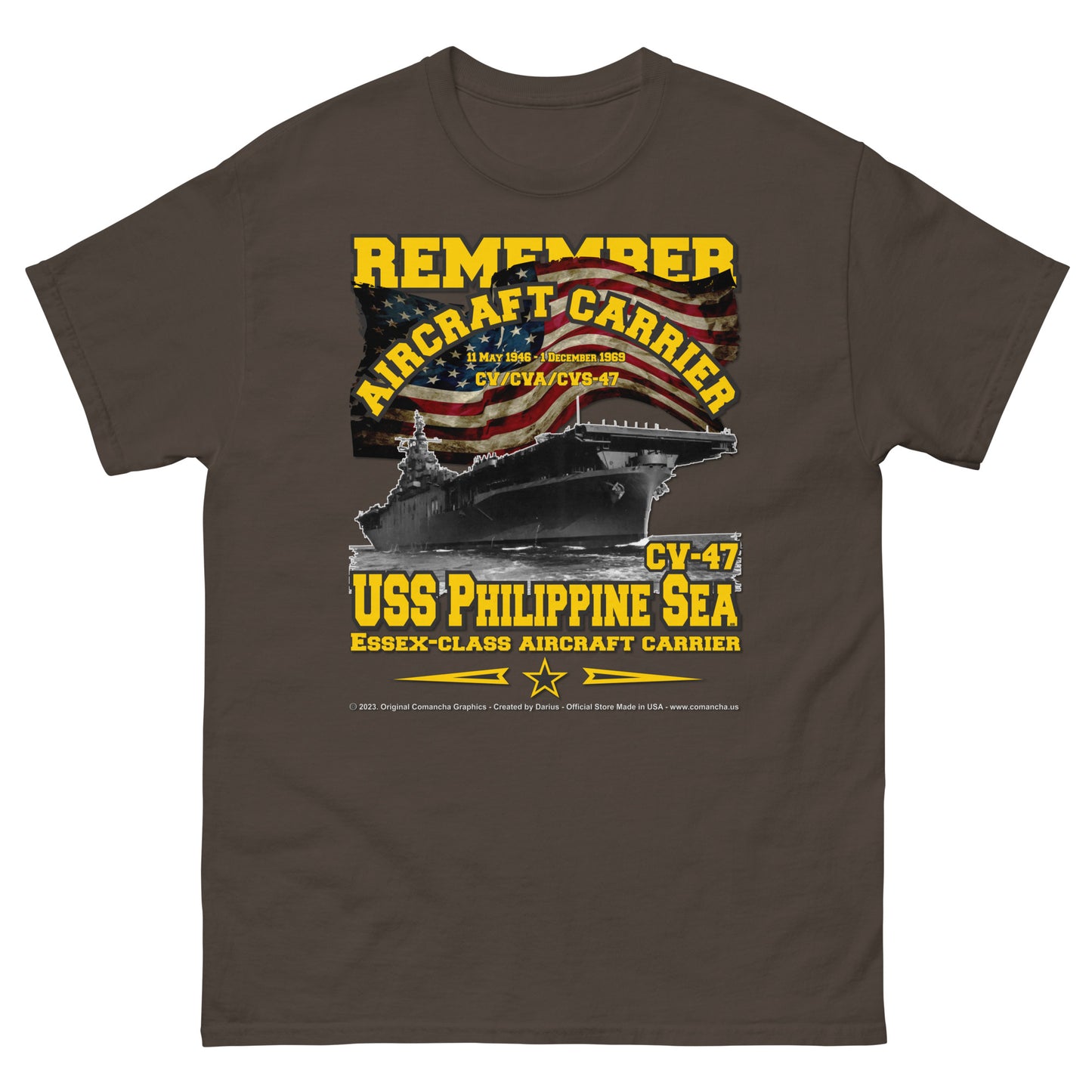 USS PHILIPPINE SEA CV-47 Shipmates T-Shirt