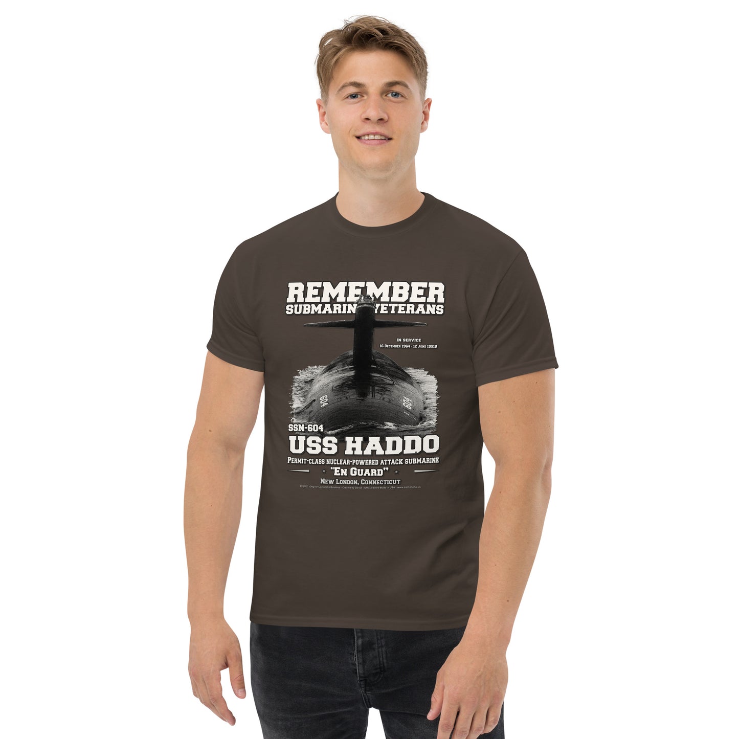 USS HADDO SSN-604 Submarine T-shirt