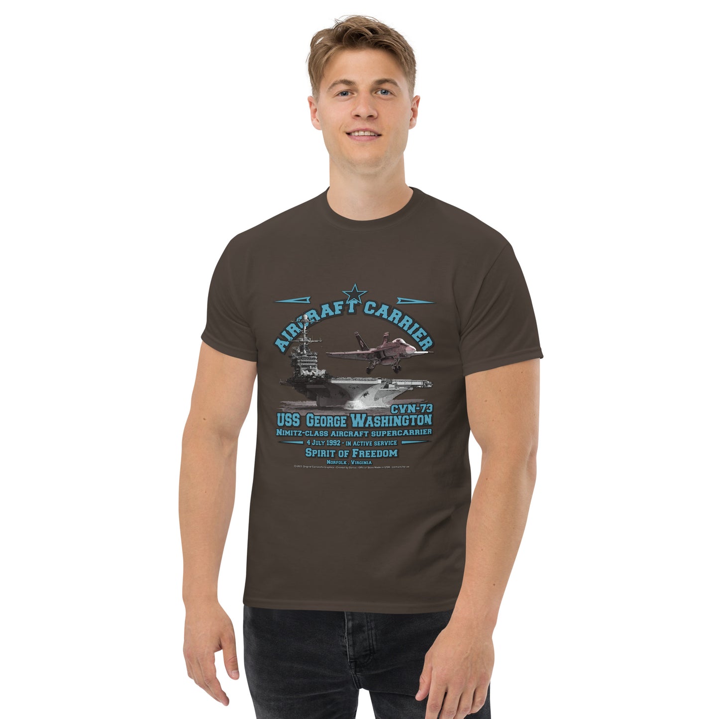 USS GEORGE WASHINGTON CVN-73 shipmates Tee,