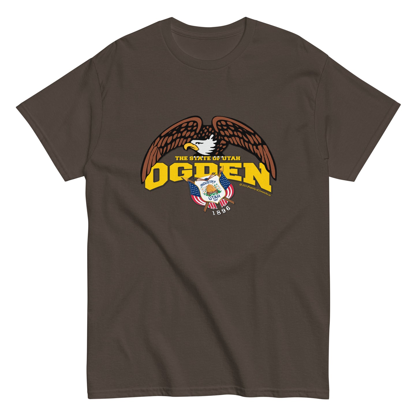Ogden t-shirt,OGDEN City t-shirt, Utah State T-shirt,comancha Graphics,
