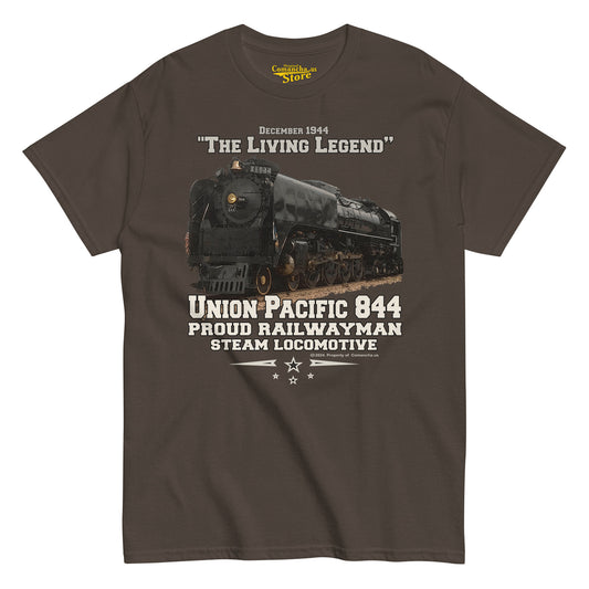 Union Pacific 844 Steam Locomotive T-shirt