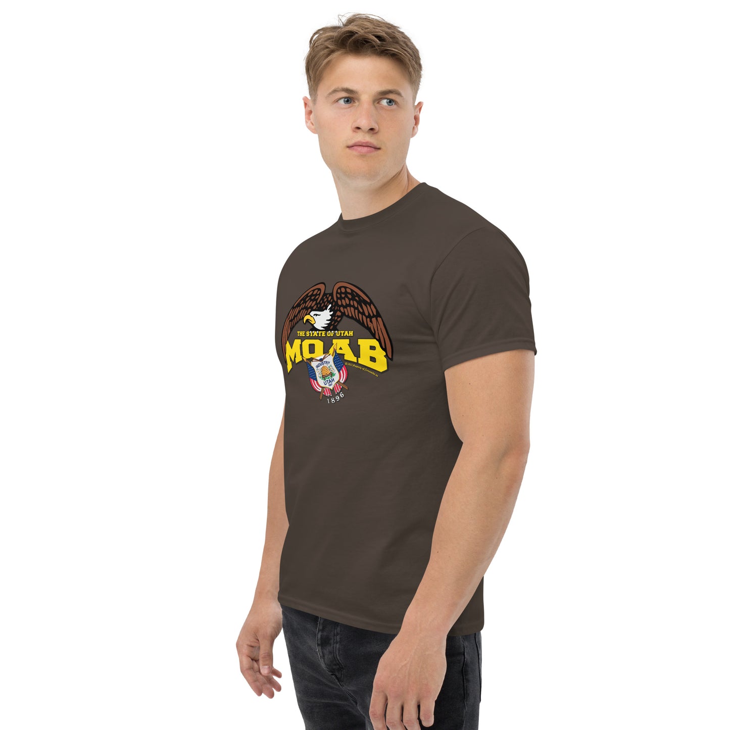 Moab t-shirt,Moab City t-shirt,Utah State T-shirt,comancha graphics,