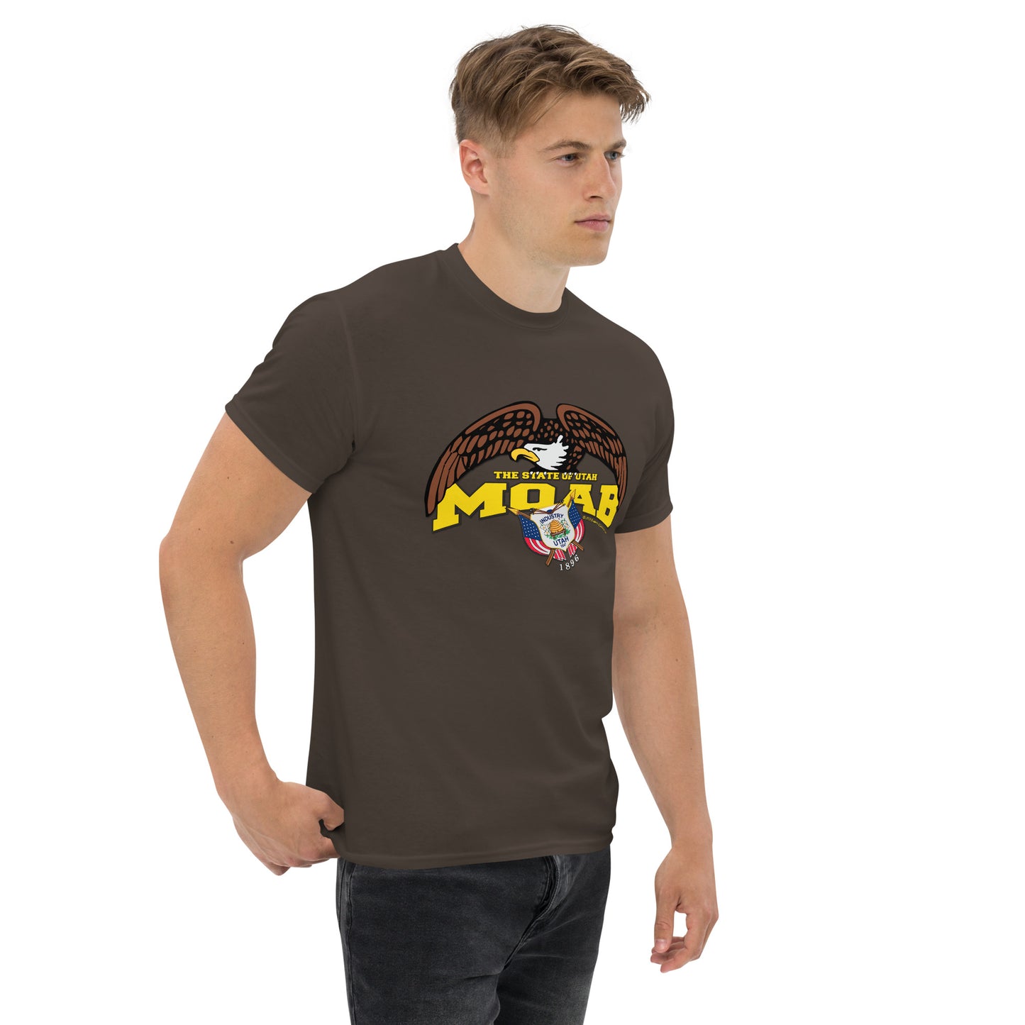 Moab t-shirt,Moab City t-shirt,Utah State T-shirt,comancha graphics,