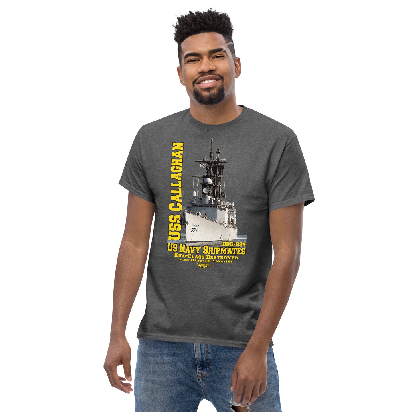 USS Callaghan DD/DDG-994 Shipmates T-shirt