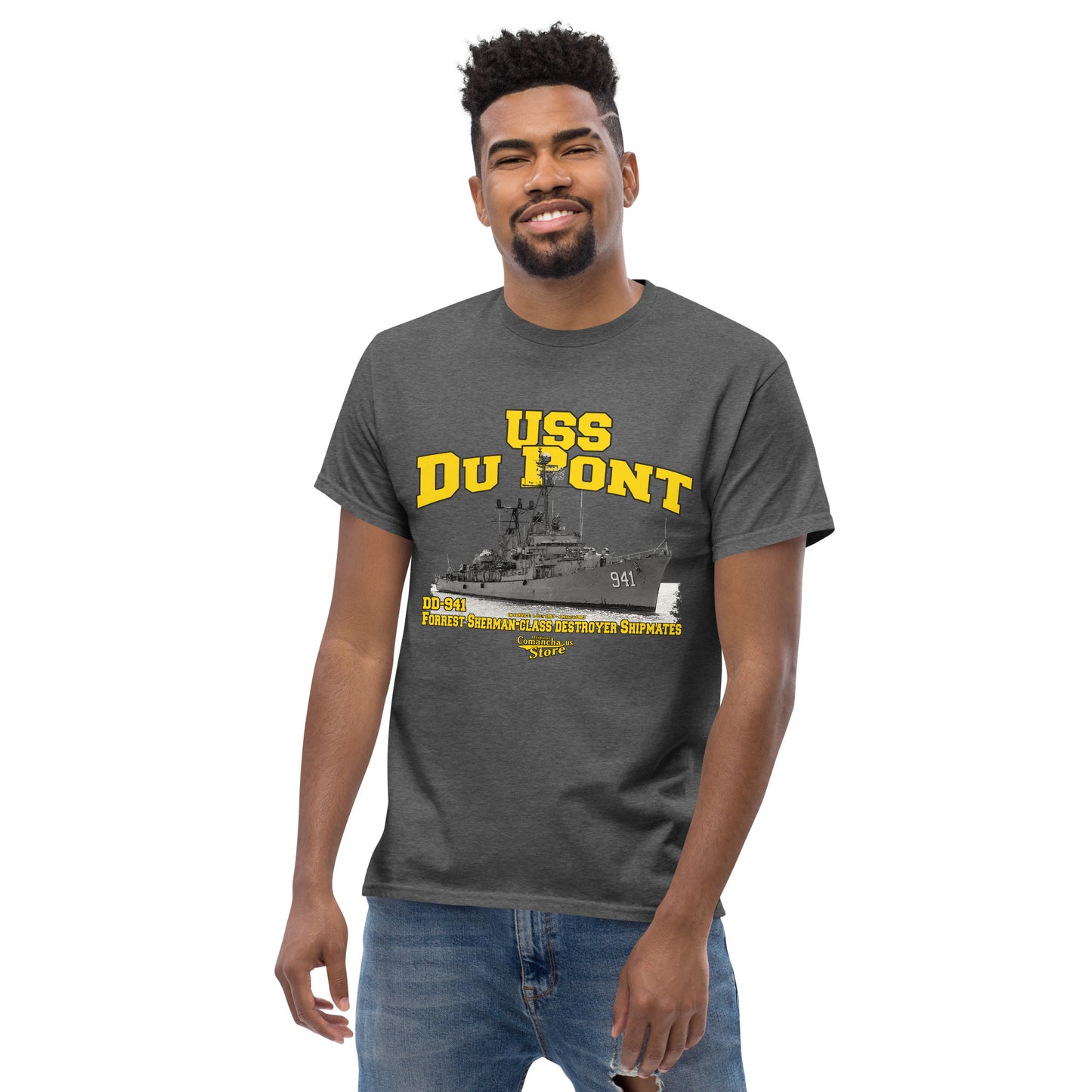 USS Du Pont DD-941 tee