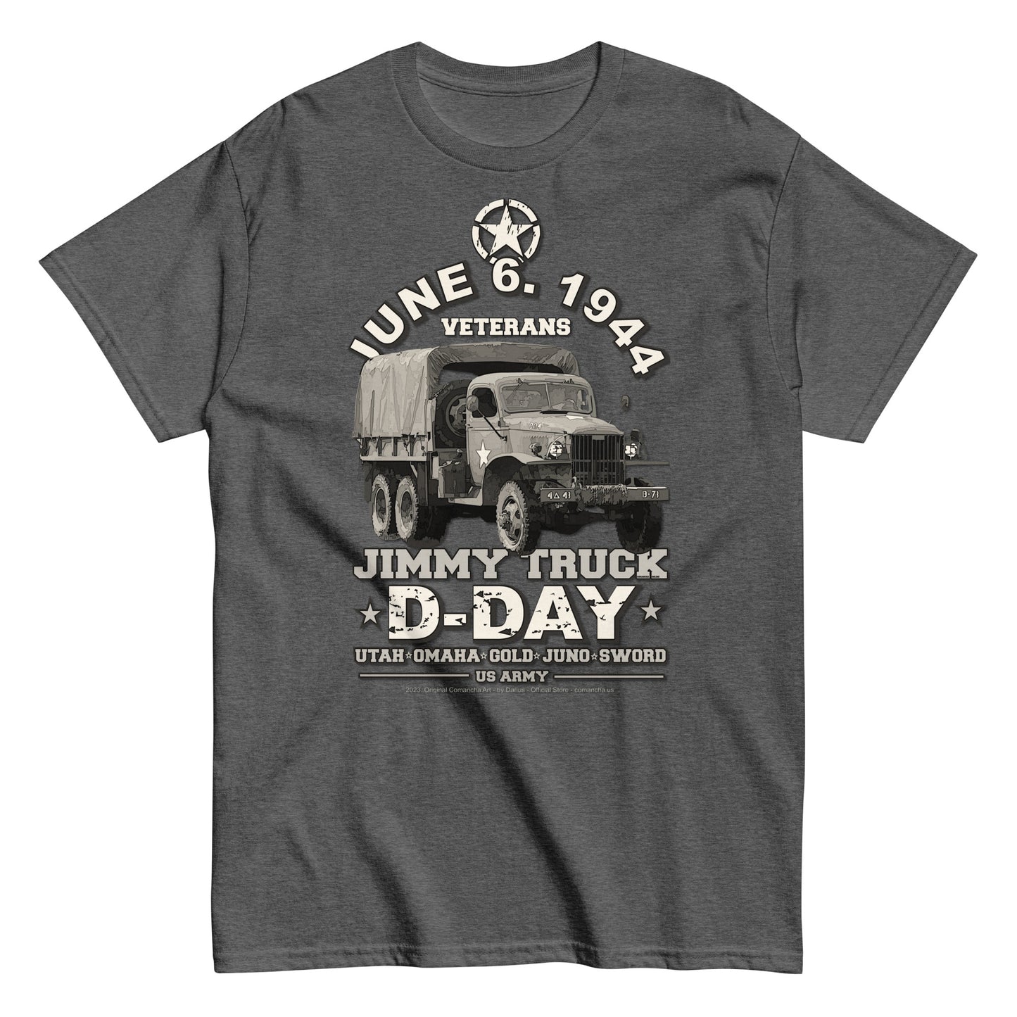 D-DAY 1944 Jimmy Truck t-shirt