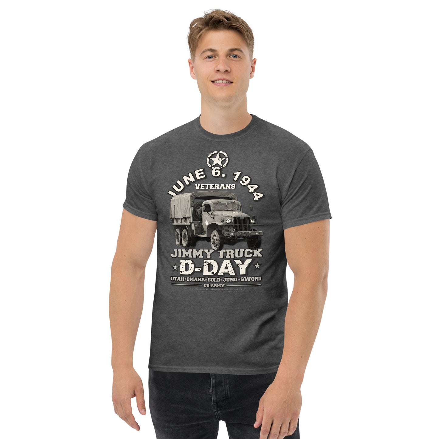 D-DAY 1944 Jimmy Truck t-shirt