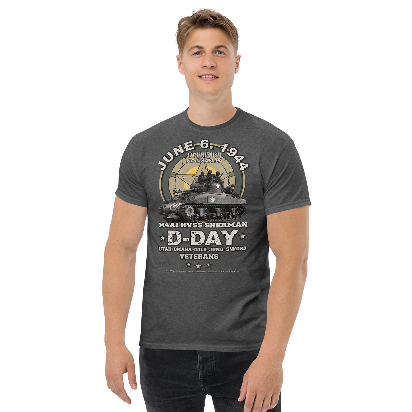 D-Day 1944 US army Veterans t-shirt