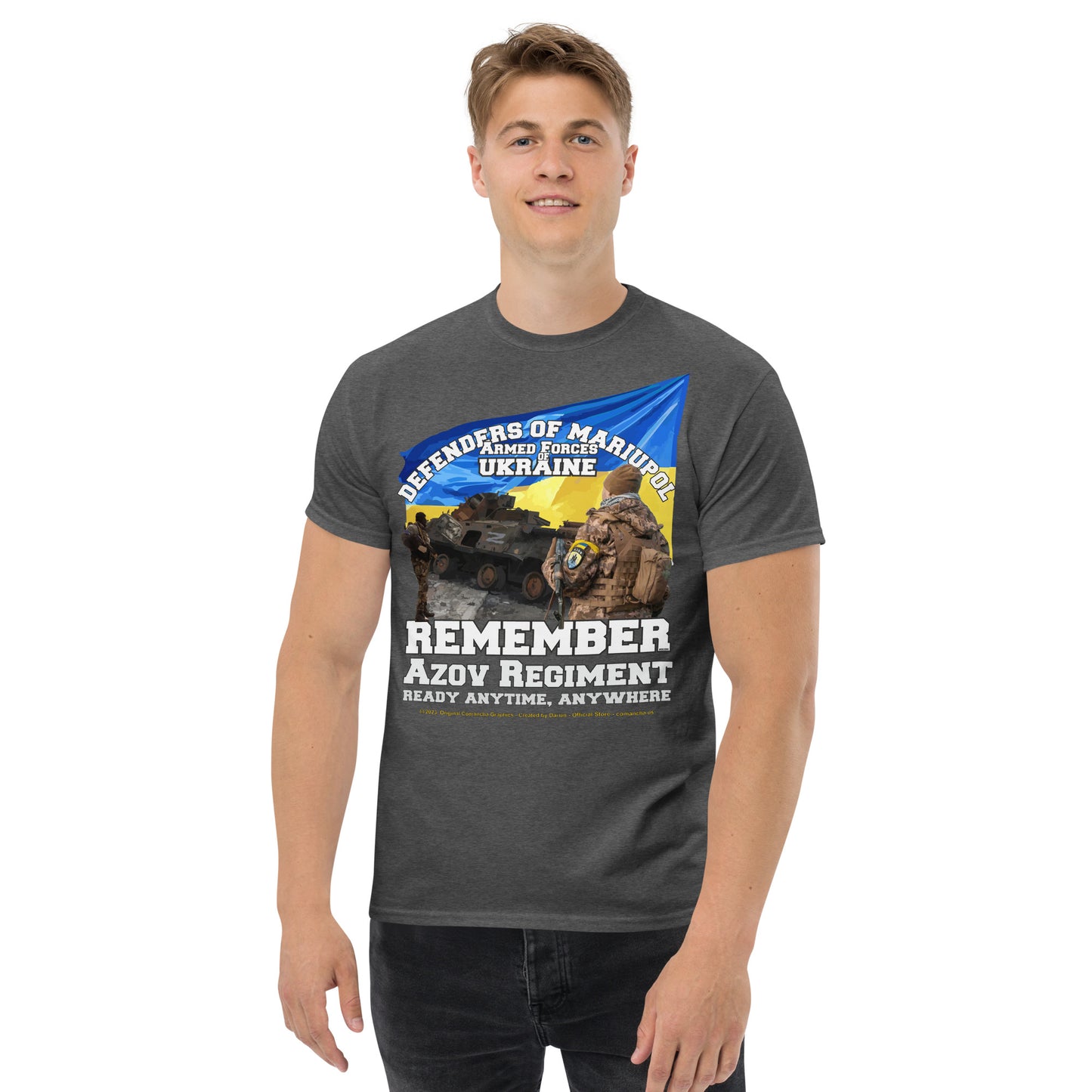 REMEMBER AZOV REGIMENT T-shirt, Comancha T-shirt,