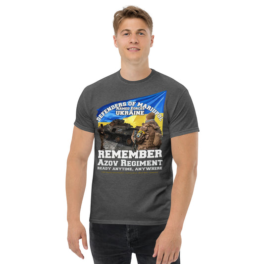 REMEMBER AZOV REGIMENT T-shirt, Comancha T-shirt,
