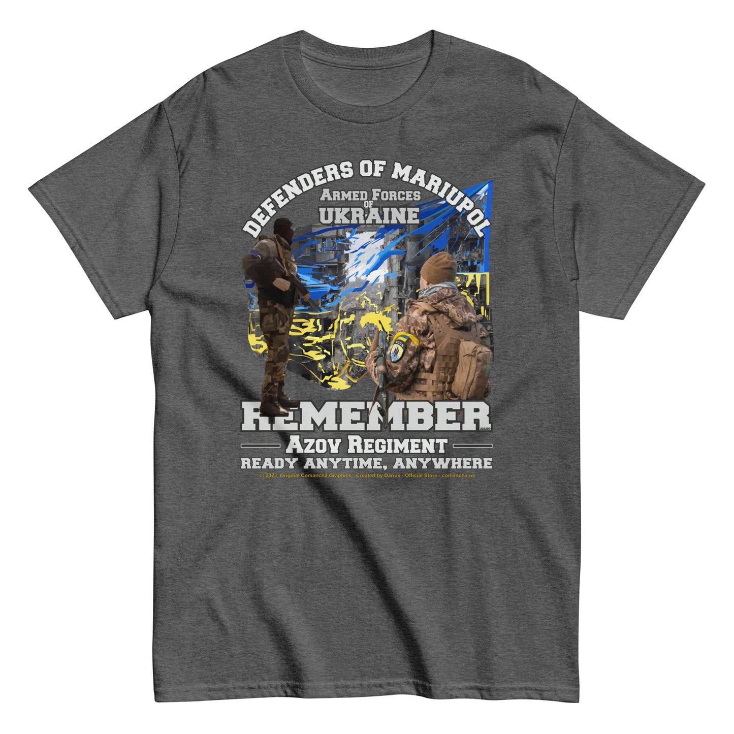 REMEMBER Defenders of Mariupol t-shirt