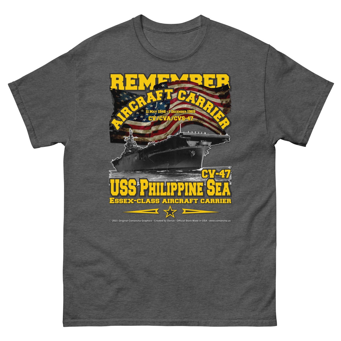 USS PHILIPPINE SEA CV-47 Shipmates T-Shirt
