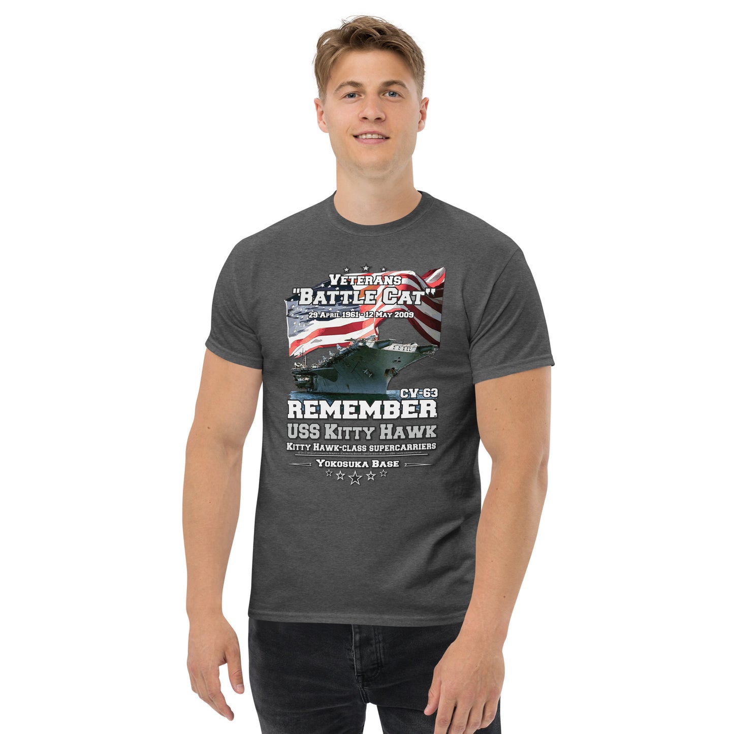USS KITTY HAWK CVA-63 Shipmates T-Shirt