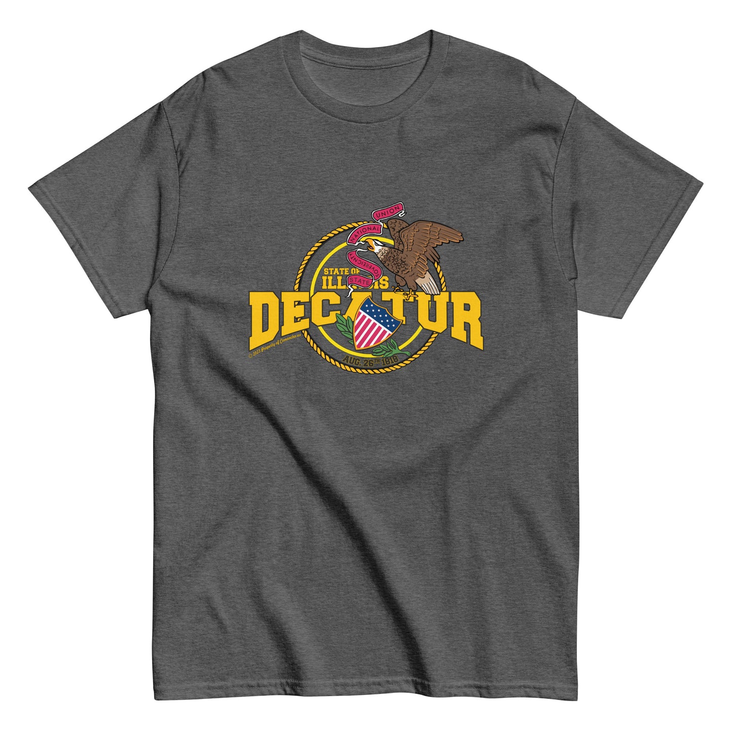 Decatur t-shirt, Illinois T-Shirt, Comancha Graphics,