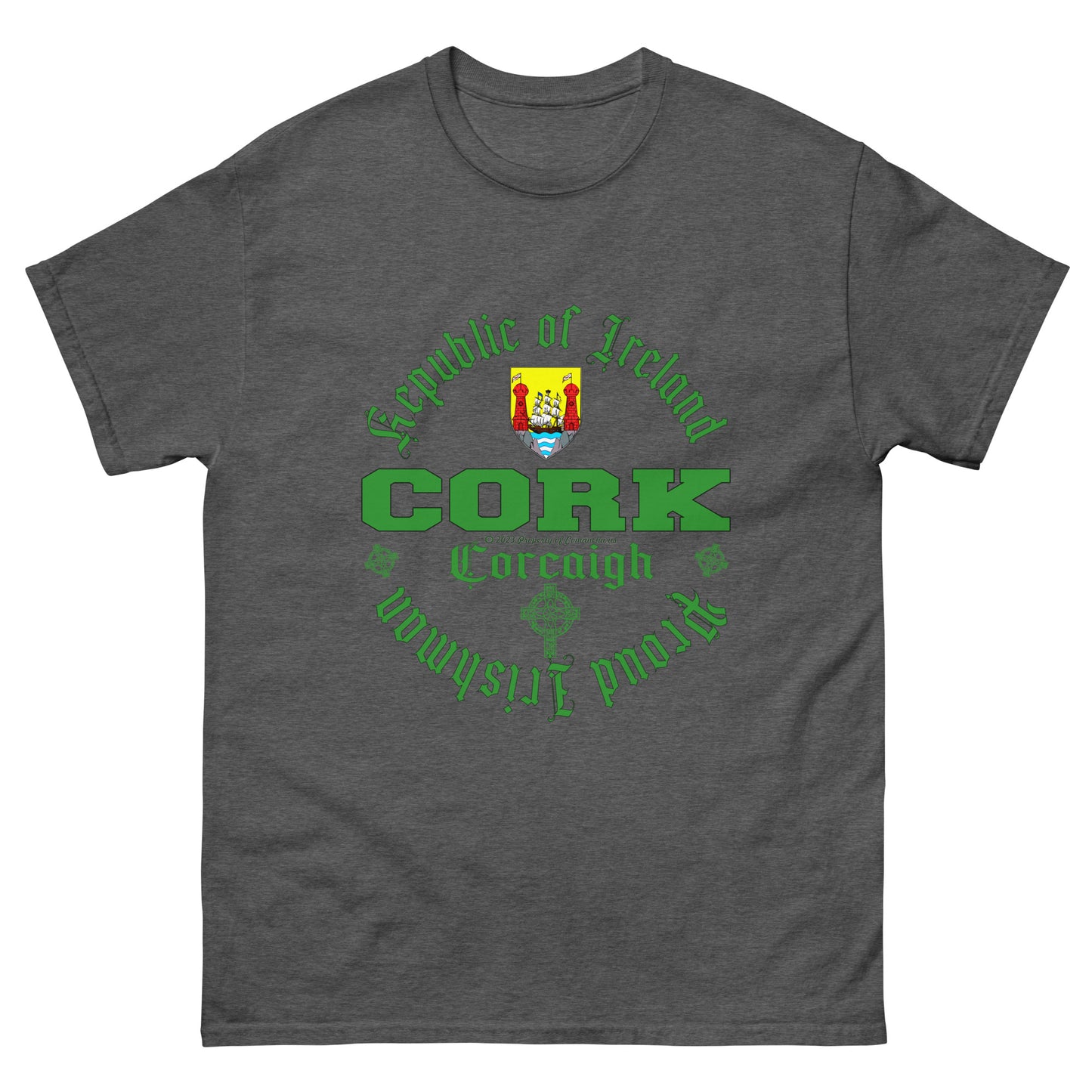 Crock Ireland T-shirt, Crock City Tee, Comancha Graphics tee,