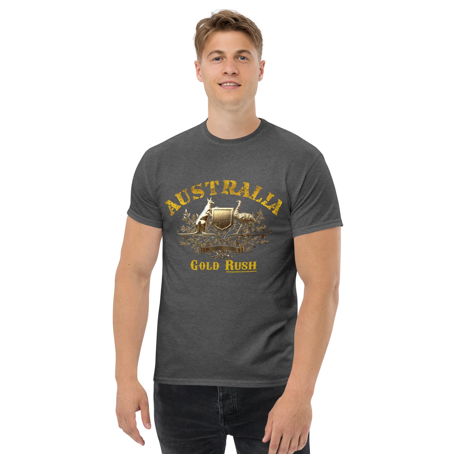 Australia Gold Rush T-shirt, Gold Rush T-shirt,Gold Rush Tee, Comancha T-shirt, Australia Gold Rush Tee, Comancha Tee,