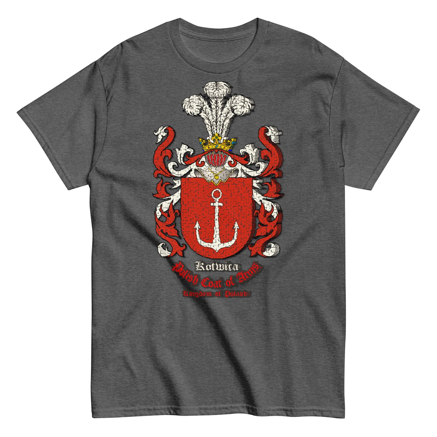 Kotwica Herb koszulka, Rodowy Koszulka, Polish Coat of Arms tee, Comancha Graphics t-shirt,