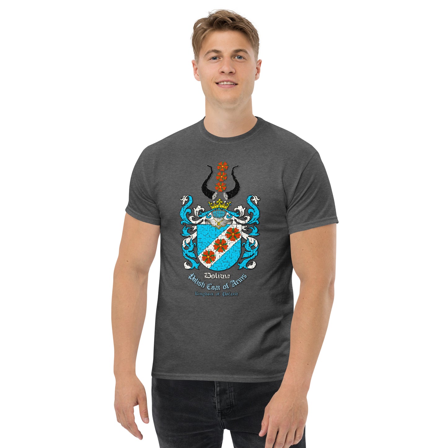 Doliwa Herb Koszulka, Herb Rodowy Koszulka, Doliwa Coats of Arms Tee, Comancha Graphics tee,