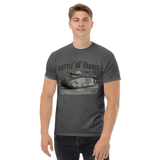 Battle of France T-shirt, Bataille de France t-shirt, Comancha.us Store, Char B1 t-shirt,Battle of France Tee, Bataille de France tee, Comancha.us Store,