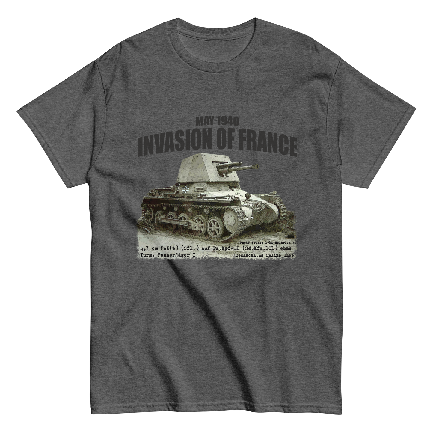 Panzerjäger I T-shirt, German Tank Destroyer T-shirt,