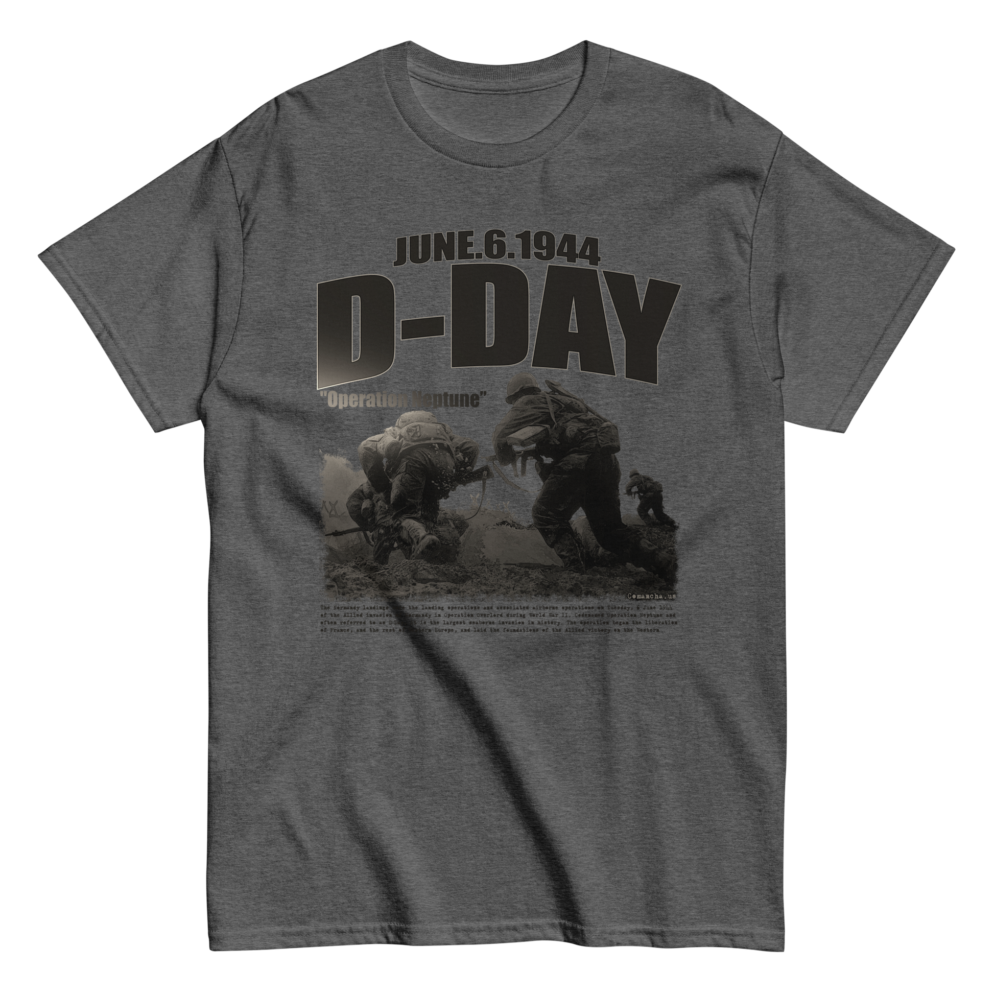 D-DAY T-shirt, Operation Neptun Tee, Comancha Graphics Tee,
