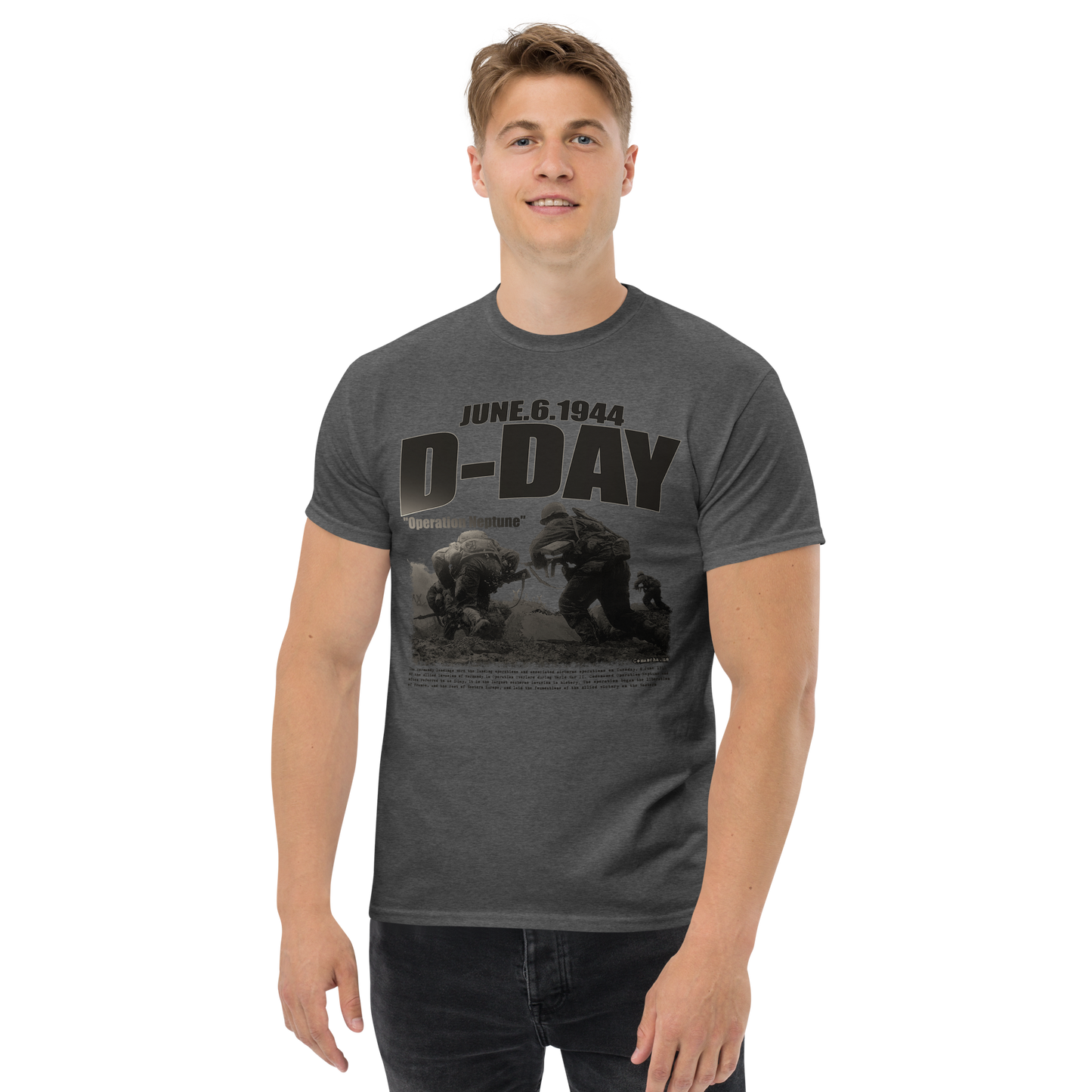 D-DAY T-shirt, Operation Neptun Tee, Comancha Graphics Tee,