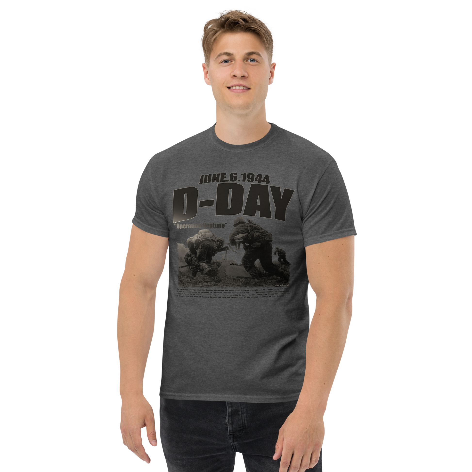 D-DAY T-shirt, Operation Neptun Tee, Comancha Graphics Tee,