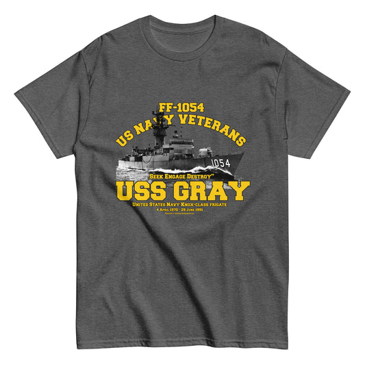 USS FRAY FF-1054 Frigate T-shirt, USS FRAY T-shirt, US NAVY Veterans tee,