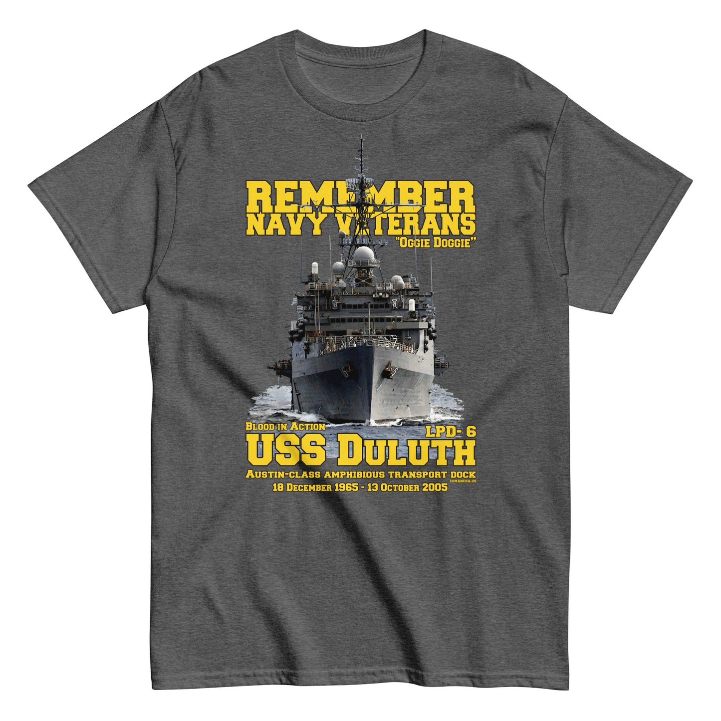 USS DULUTH LPD-6 Veterans T-shirt
