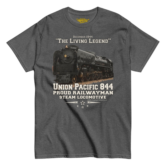 Union Pacific 844 Steam Locomotive T-shirt