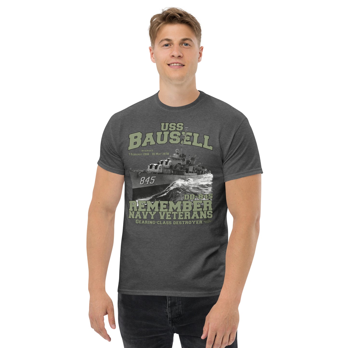 USS Bausell DD-845 Shipmates t-shirt