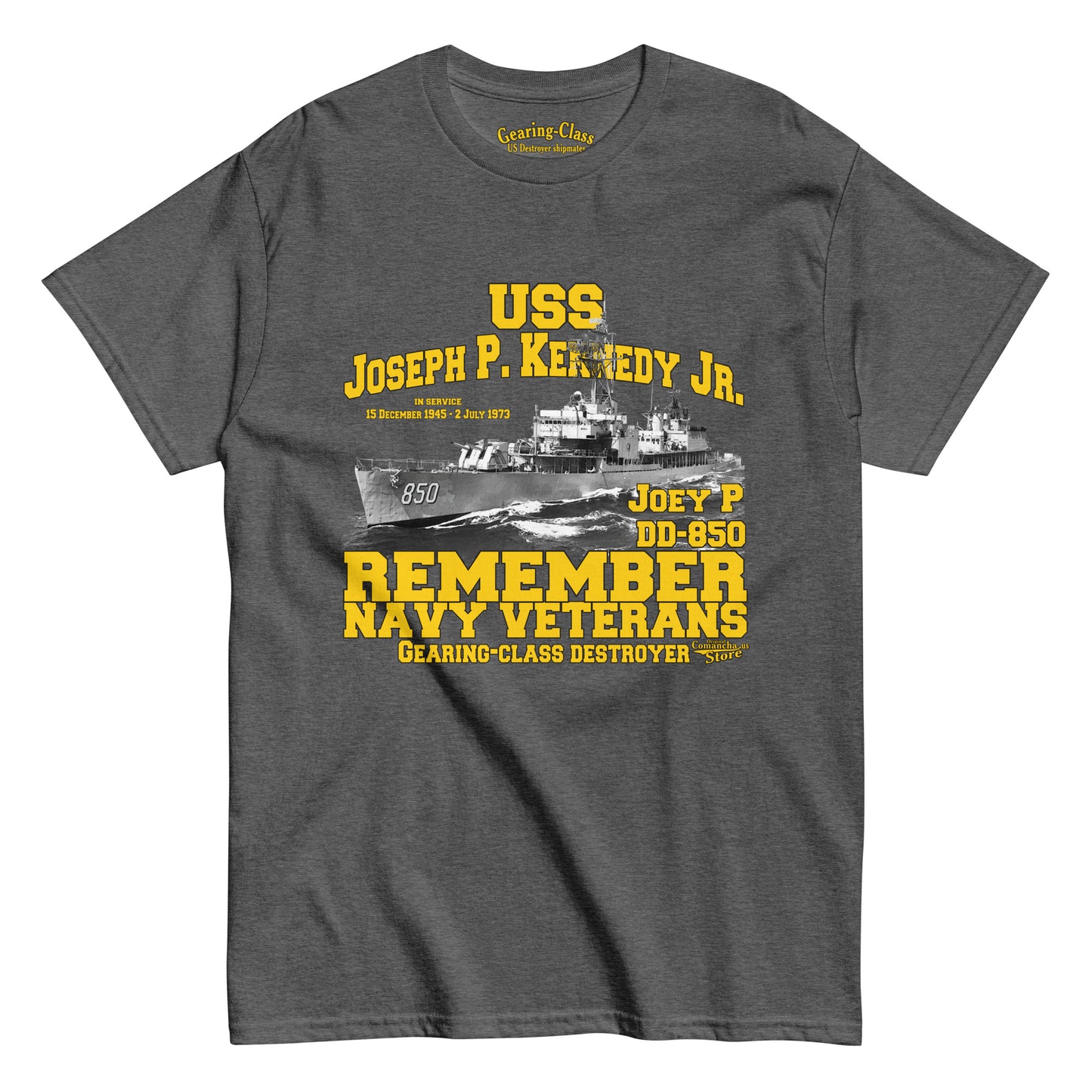 USS Joseph P. Kennedy Jr. DD-850 Destroyer tee