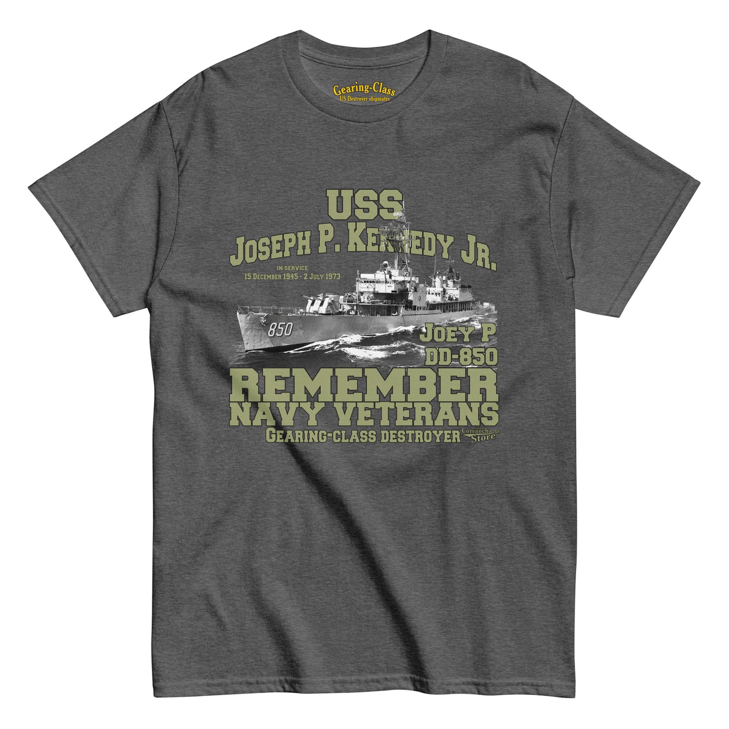 USS Joseph P. Kennedy Jr. DD-850 Shipmates tee