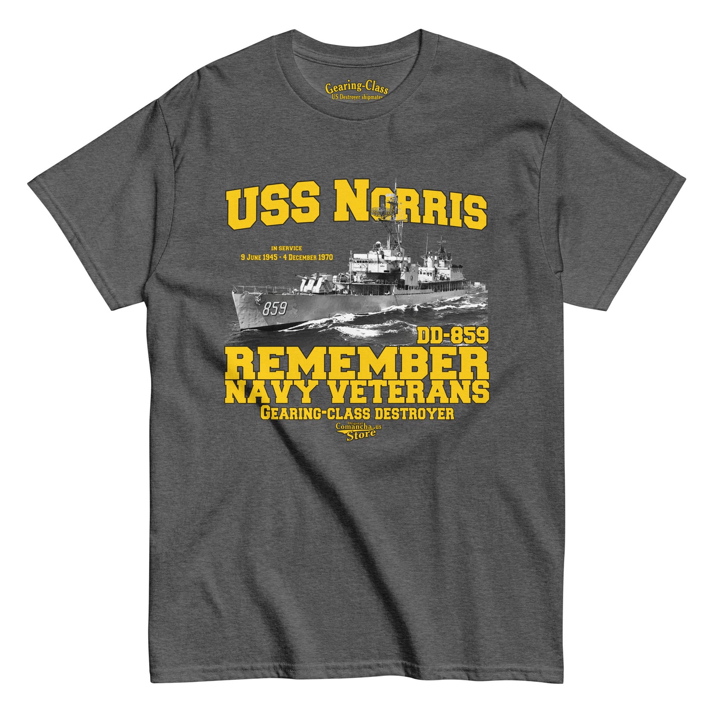 USS Norris DD-859 Destroyer T-shirt