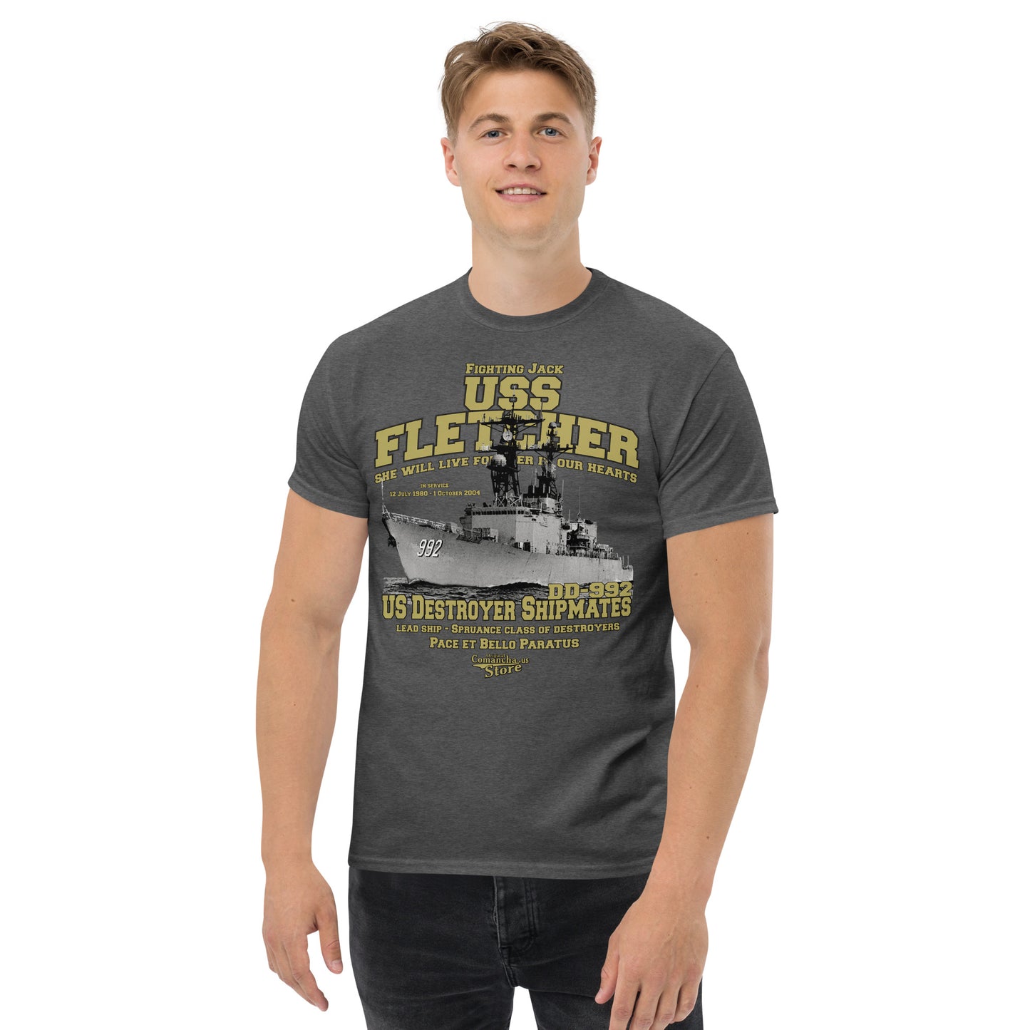USS Fletcher DD-992 Shipmates t-shirt,