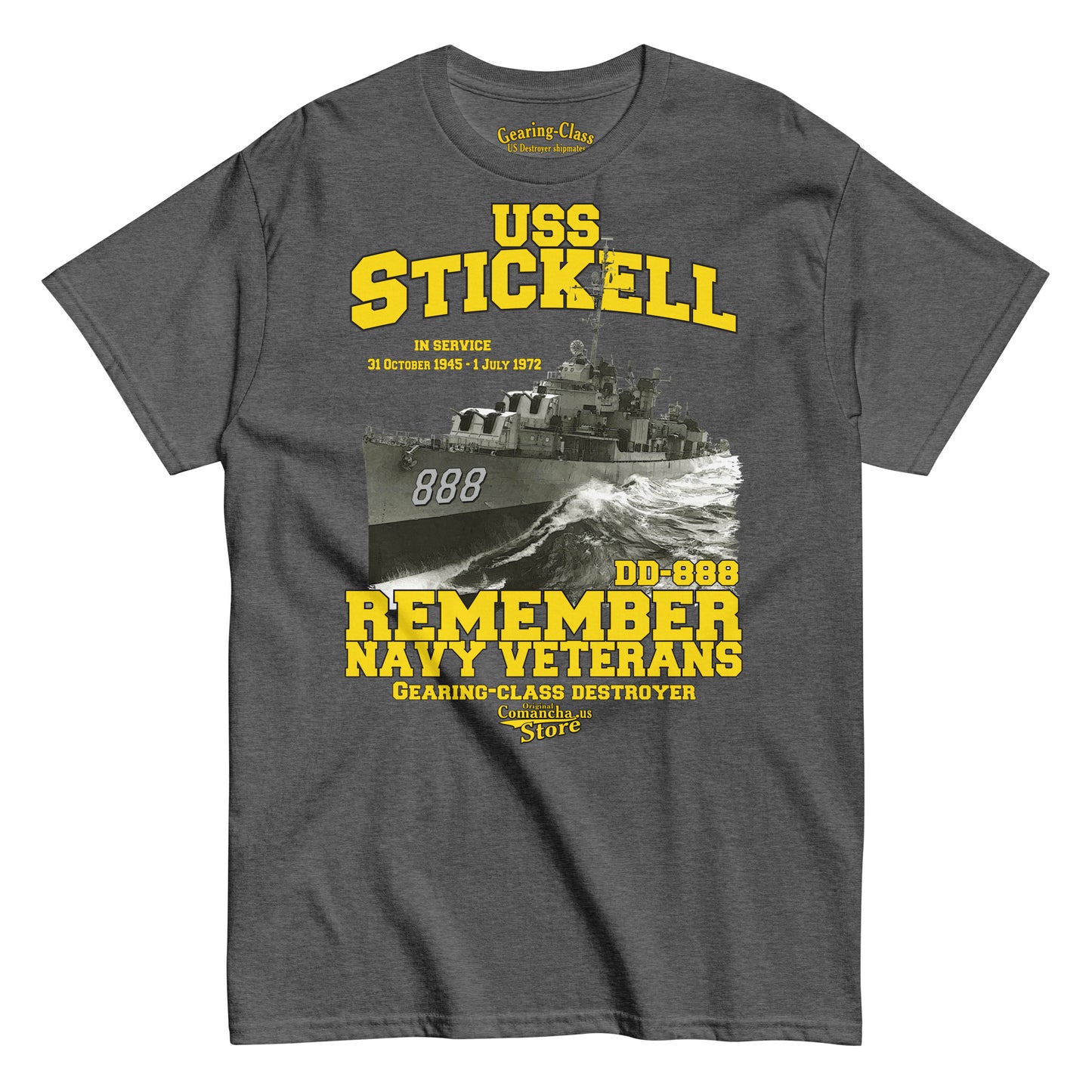 USS Stickell DD-888 T-shirt,