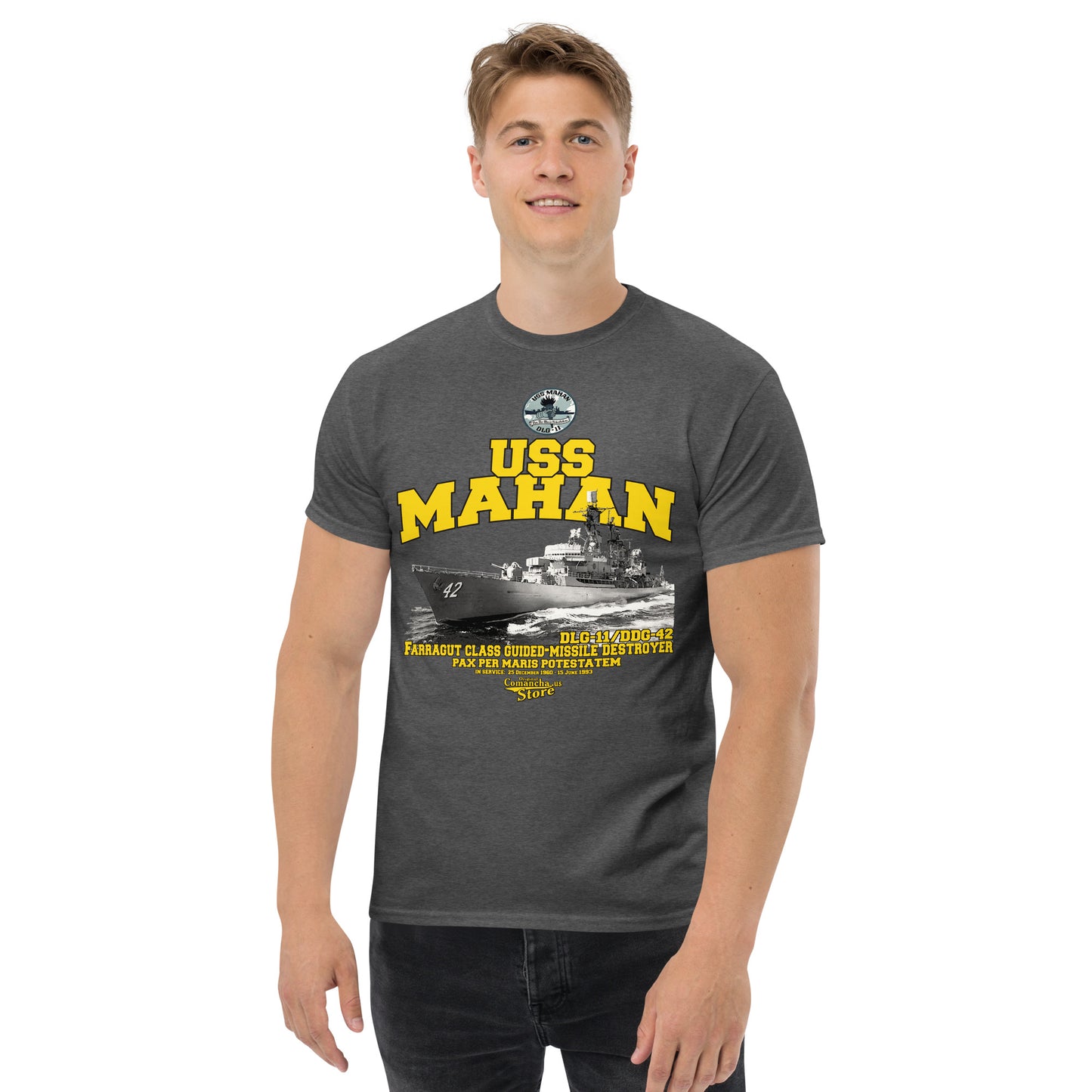 USS Mahan DLG-11/DDG-42 Shipmates t-shirt,