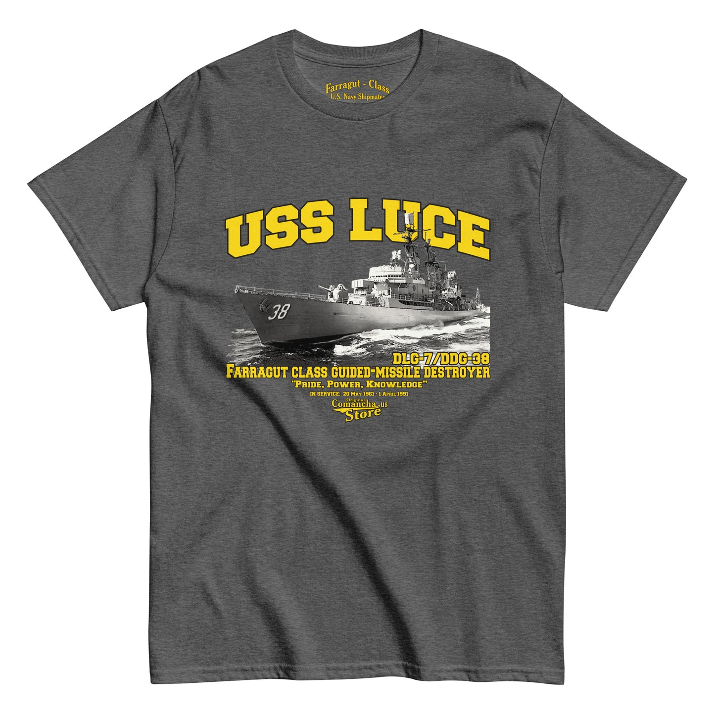 USS Luce DLG-7/DDG-38 tee