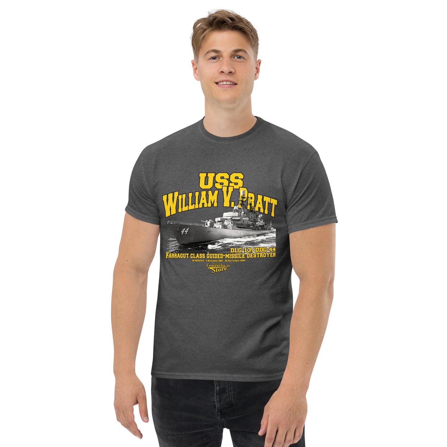 USS William V. Pratt DDG-44 t-shirt