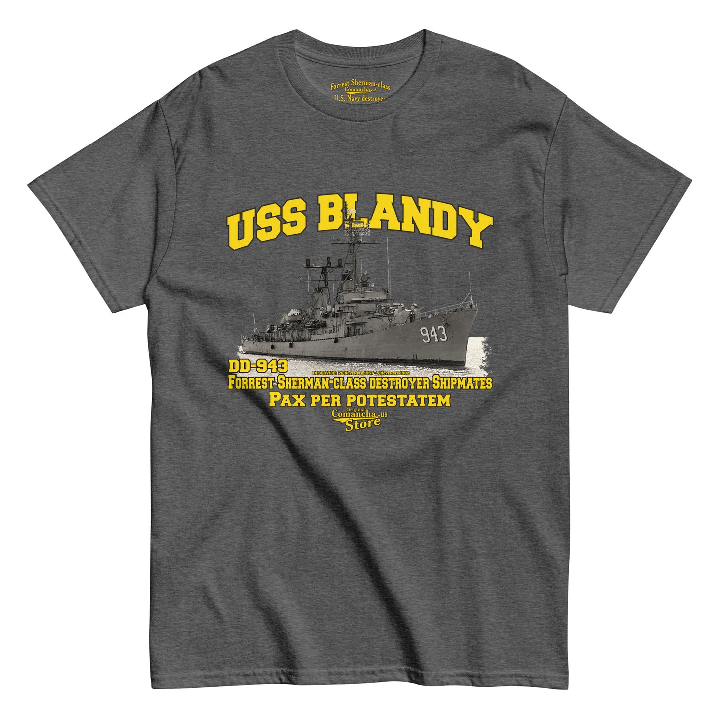 USS Blandy DD-943 t-shirt,