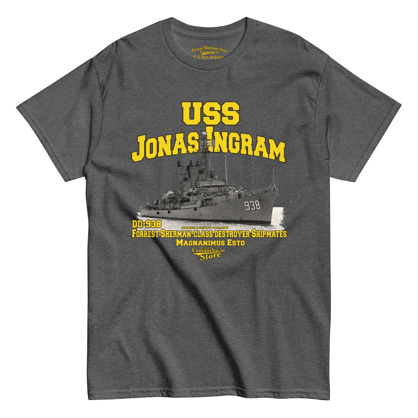 USS Jonas Ingram DD-938 t-shirt,